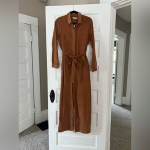 Madewell Long Sleeve Corduroy Jumpsuit